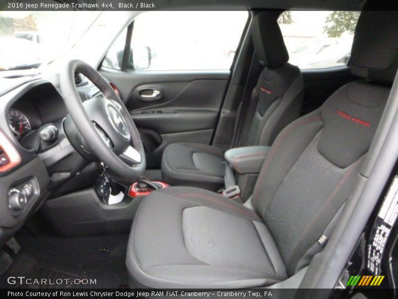 Black / Black 2016 Jeep Renegade Trailhawk 4x4