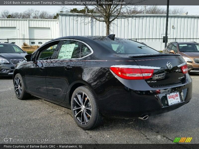 Ebony Twilight Metallic / Medium Titanium 2016 Buick Verano Sport Touring Group