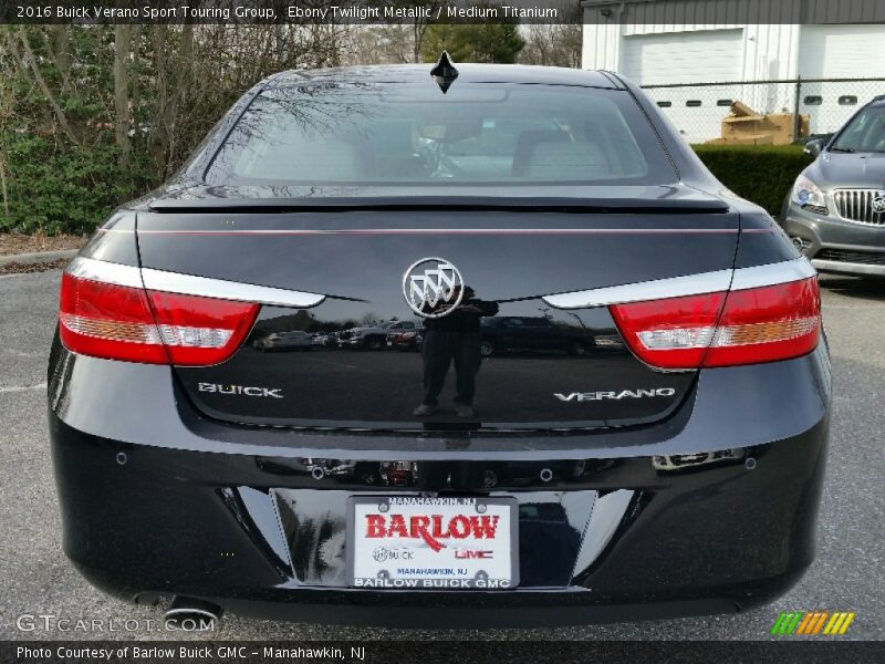 Ebony Twilight Metallic / Medium Titanium 2016 Buick Verano Sport Touring Group
