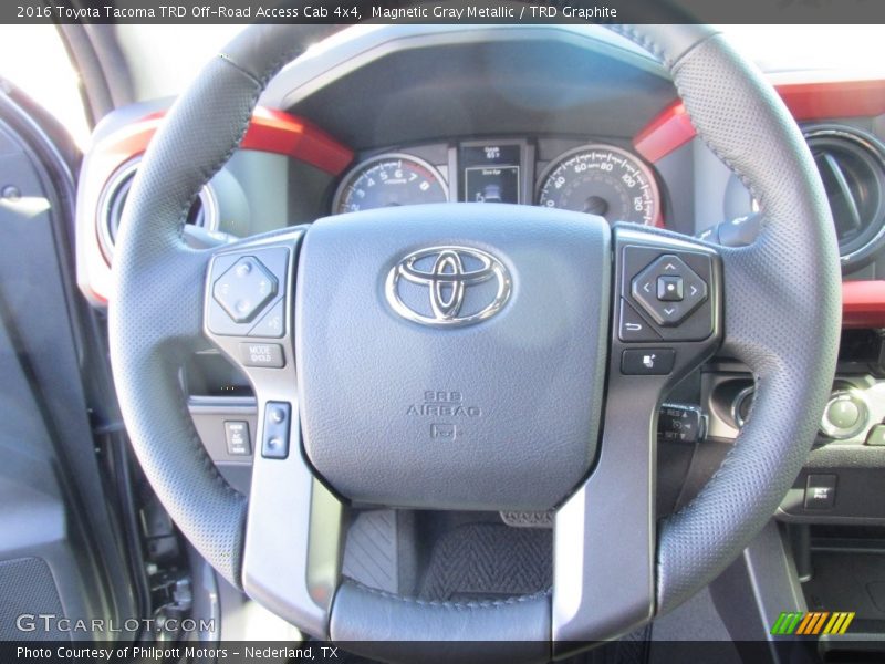 Magnetic Gray Metallic / TRD Graphite 2016 Toyota Tacoma TRD Off-Road Access Cab 4x4