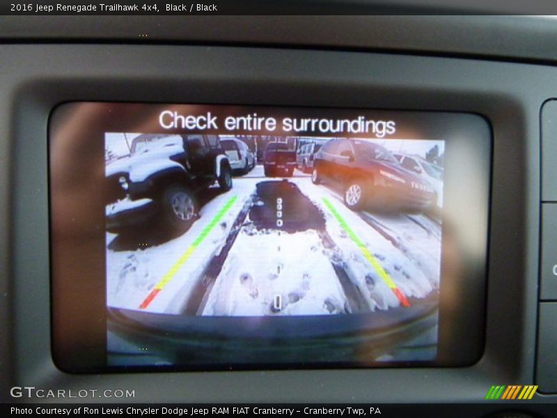 Black / Black 2016 Jeep Renegade Trailhawk 4x4