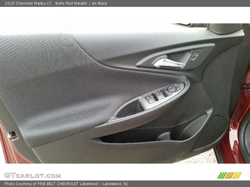 Butte Red Metallic / Jet Black 2016 Chevrolet Malibu LT