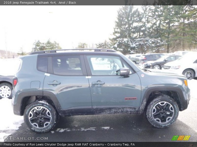 Anvil / Black 2016 Jeep Renegade Trailhawk 4x4