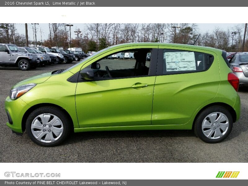  2016 Spark LS Lime Metallic