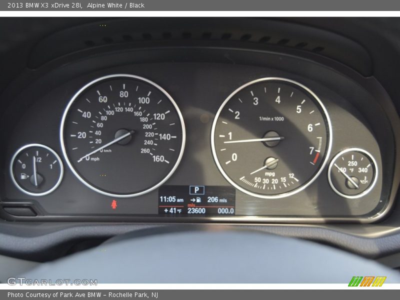 Alpine White / Black 2013 BMW X3 xDrive 28i