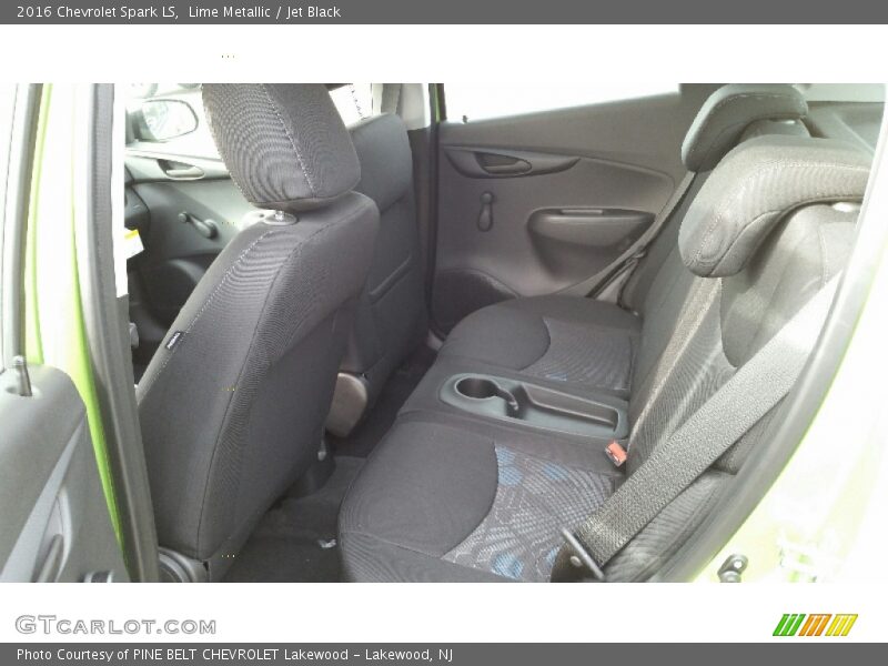 Rear Seat of 2016 Spark LS