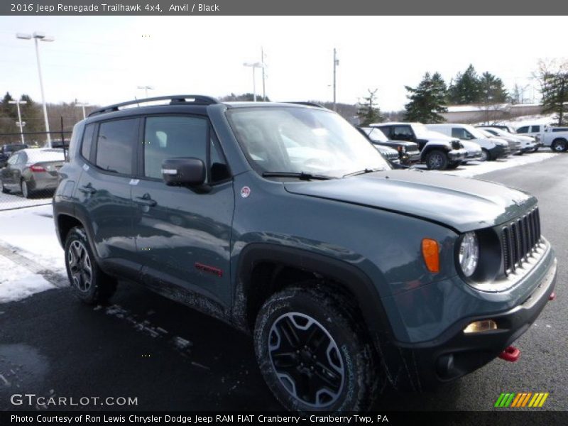 Anvil / Black 2016 Jeep Renegade Trailhawk 4x4
