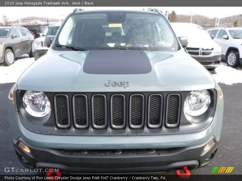 Anvil / Black 2016 Jeep Renegade Trailhawk 4x4