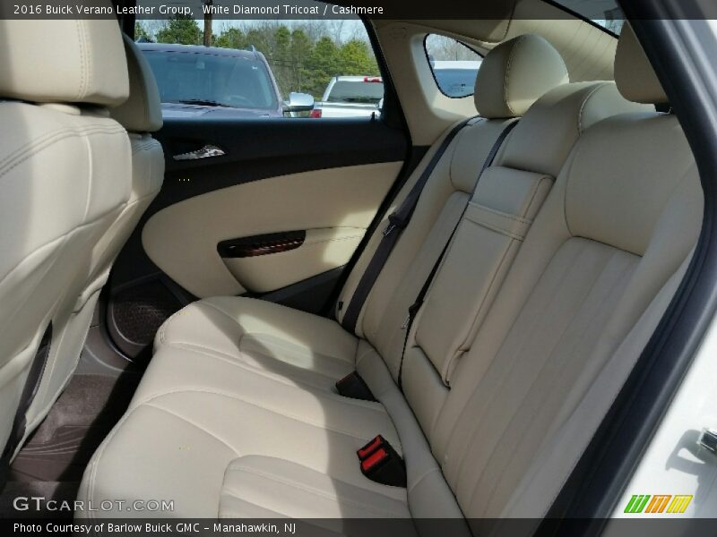 White Diamond Tricoat / Cashmere 2016 Buick Verano Leather Group