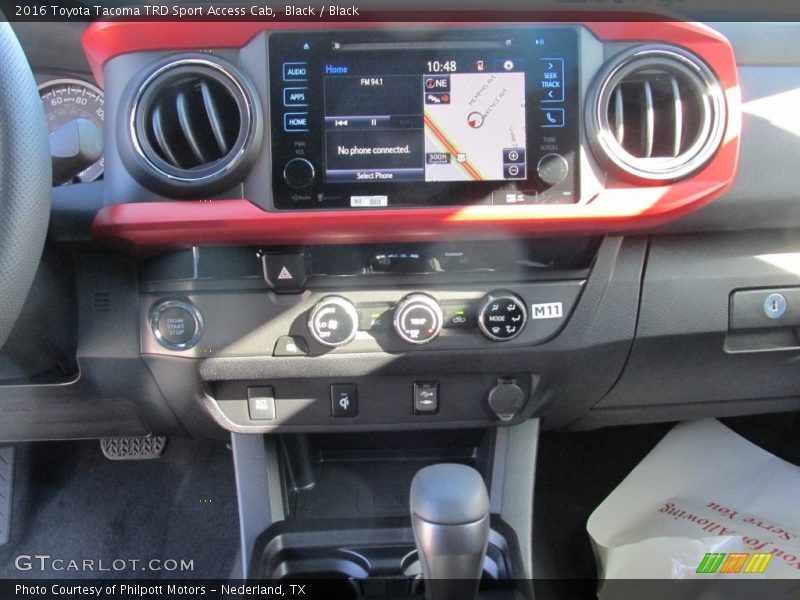 Black / Black 2016 Toyota Tacoma TRD Sport Access Cab
