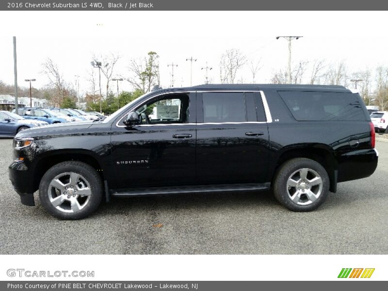 Black / Jet Black 2016 Chevrolet Suburban LS 4WD