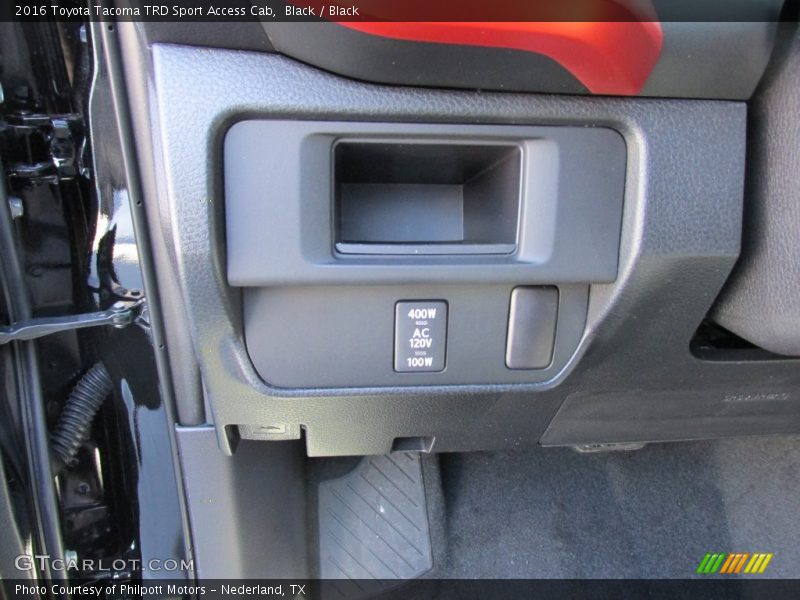 Black / Black 2016 Toyota Tacoma TRD Sport Access Cab