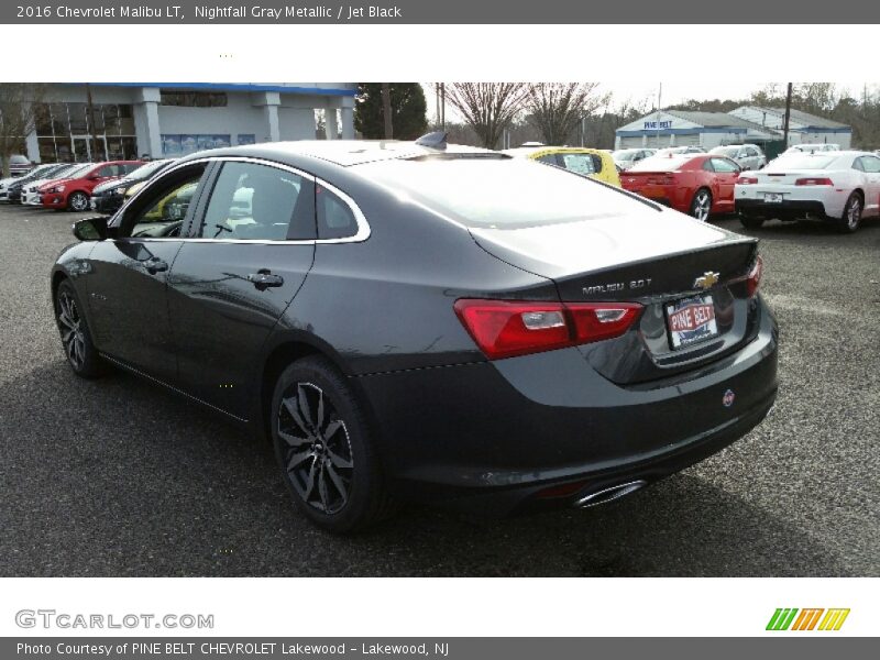 Nightfall Gray Metallic / Jet Black 2016 Chevrolet Malibu LT