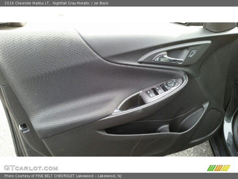 Nightfall Gray Metallic / Jet Black 2016 Chevrolet Malibu LT