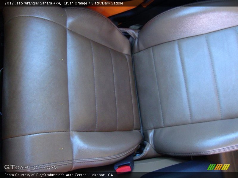 Crush Orange / Black/Dark Saddle 2012 Jeep Wrangler Sahara 4x4