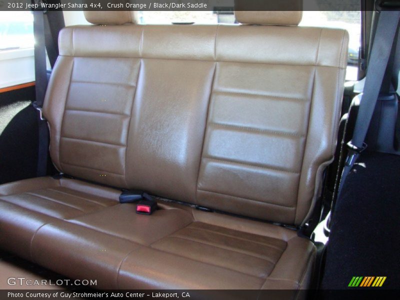 Crush Orange / Black/Dark Saddle 2012 Jeep Wrangler Sahara 4x4