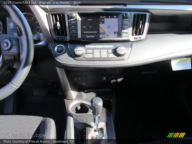 Magnetic Gray Metallic / Black 2016 Toyota RAV4 XLE