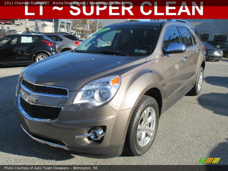 Mocha Steel Metallic / Brownstone/Jet Black 2011 Chevrolet Equinox LT