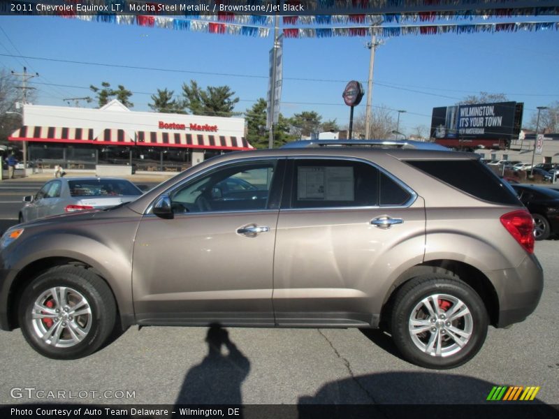 Mocha Steel Metallic / Brownstone/Jet Black 2011 Chevrolet Equinox LT