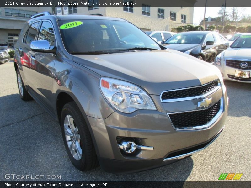 Mocha Steel Metallic / Brownstone/Jet Black 2011 Chevrolet Equinox LT