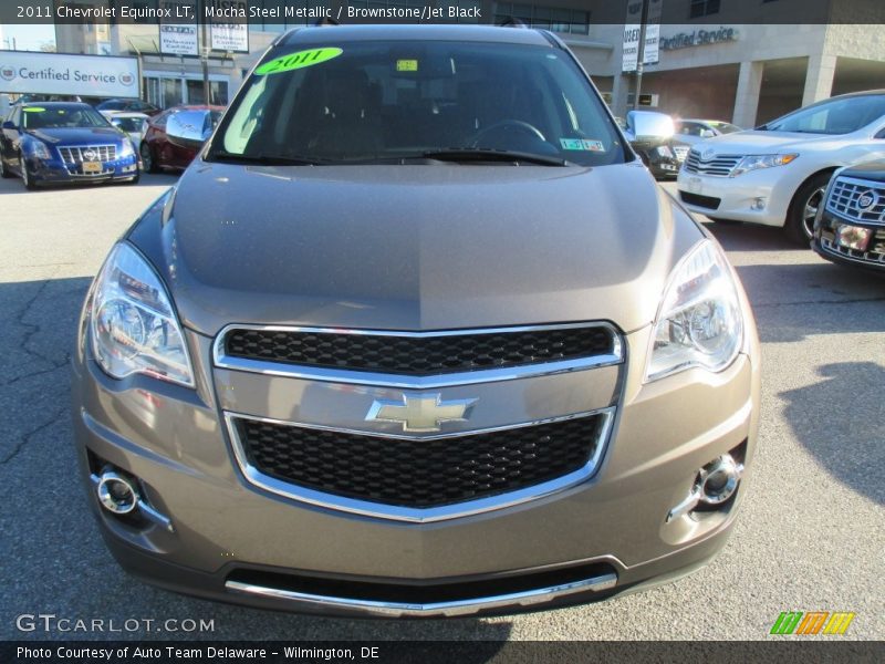 Mocha Steel Metallic / Brownstone/Jet Black 2011 Chevrolet Equinox LT
