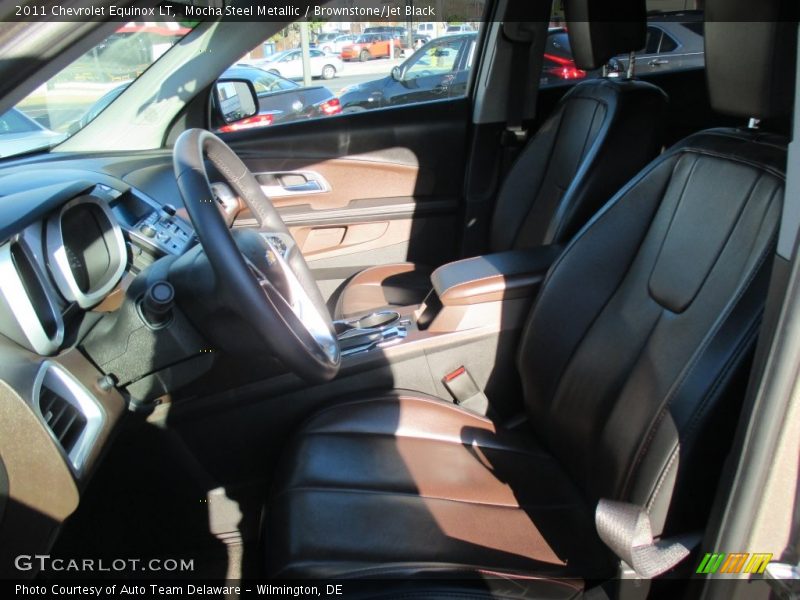 Mocha Steel Metallic / Brownstone/Jet Black 2011 Chevrolet Equinox LT