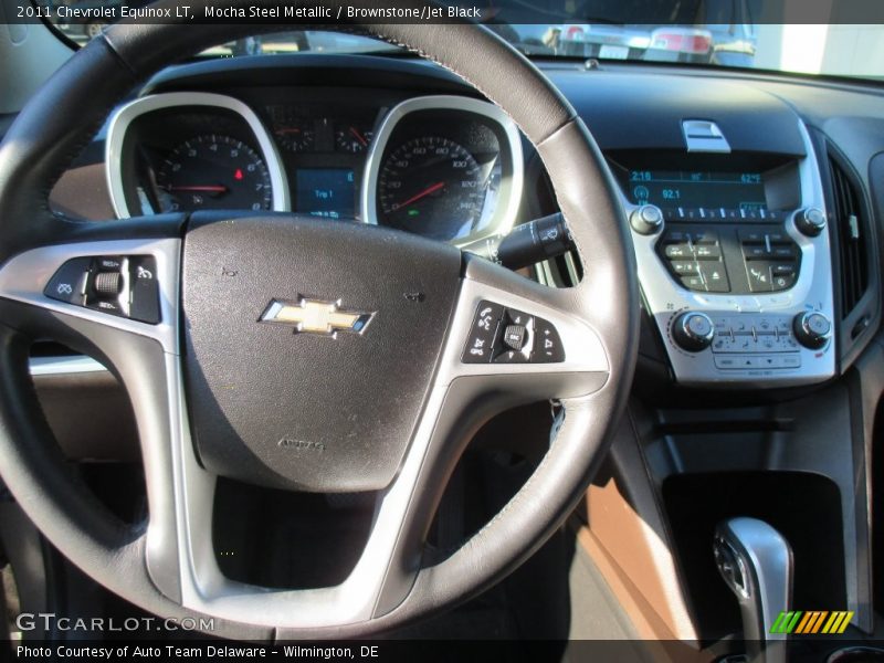 Mocha Steel Metallic / Brownstone/Jet Black 2011 Chevrolet Equinox LT