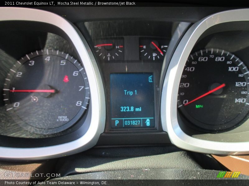 Mocha Steel Metallic / Brownstone/Jet Black 2011 Chevrolet Equinox LT