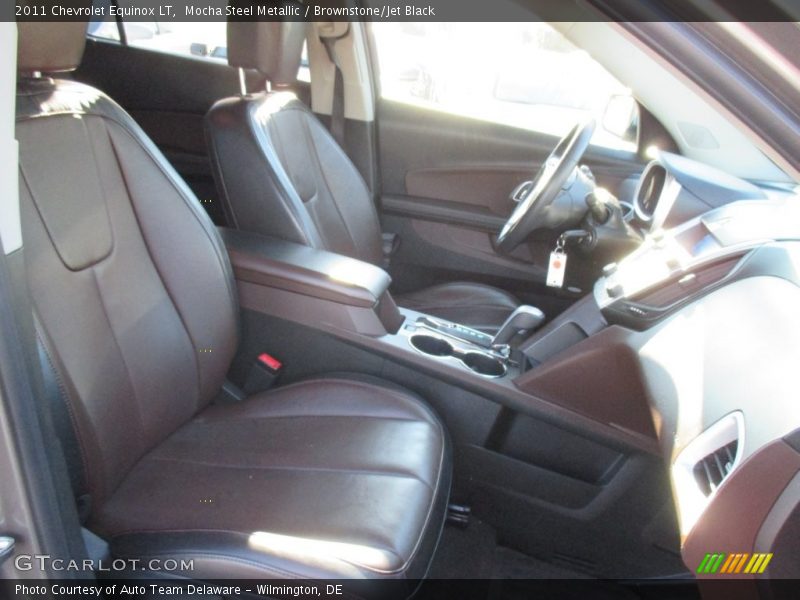 Mocha Steel Metallic / Brownstone/Jet Black 2011 Chevrolet Equinox LT