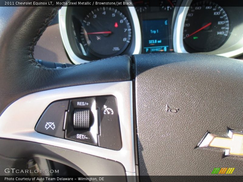 Mocha Steel Metallic / Brownstone/Jet Black 2011 Chevrolet Equinox LT