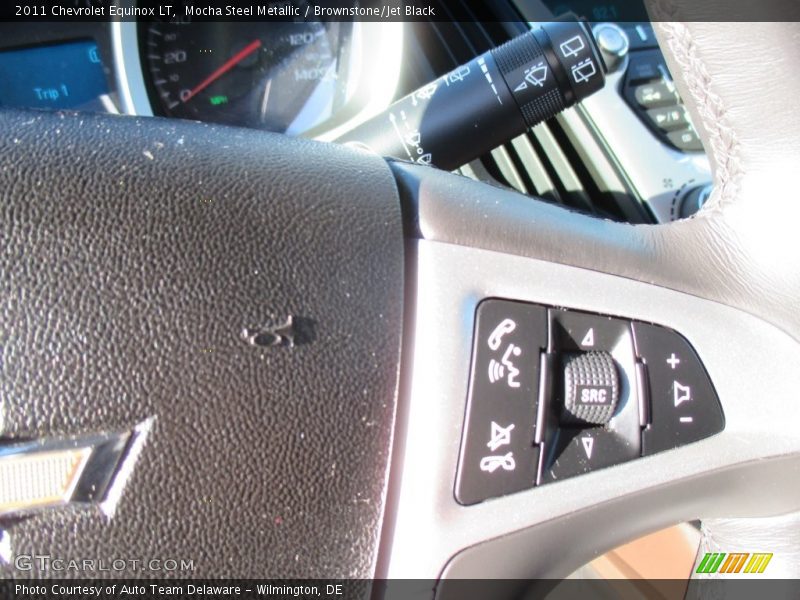 Mocha Steel Metallic / Brownstone/Jet Black 2011 Chevrolet Equinox LT