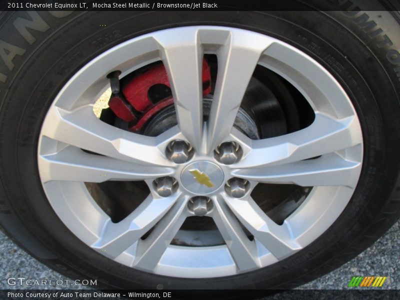 Mocha Steel Metallic / Brownstone/Jet Black 2011 Chevrolet Equinox LT