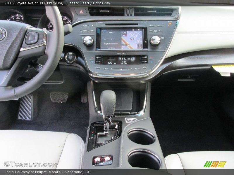 Blizzard Pearl / Light Gray 2016 Toyota Avalon XLE Premium