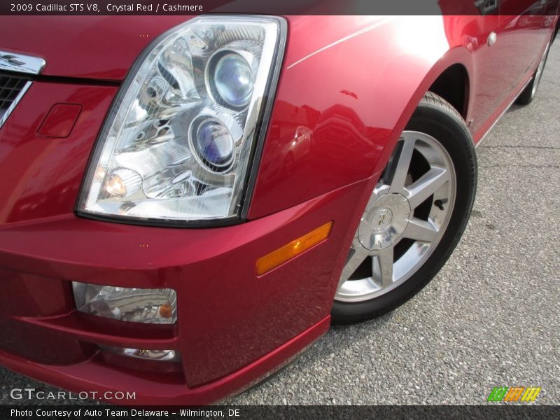 Crystal Red / Cashmere 2009 Cadillac STS V8