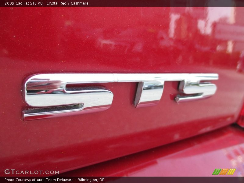 Crystal Red / Cashmere 2009 Cadillac STS V8