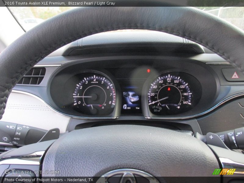 Blizzard Pearl / Light Gray 2016 Toyota Avalon XLE Premium