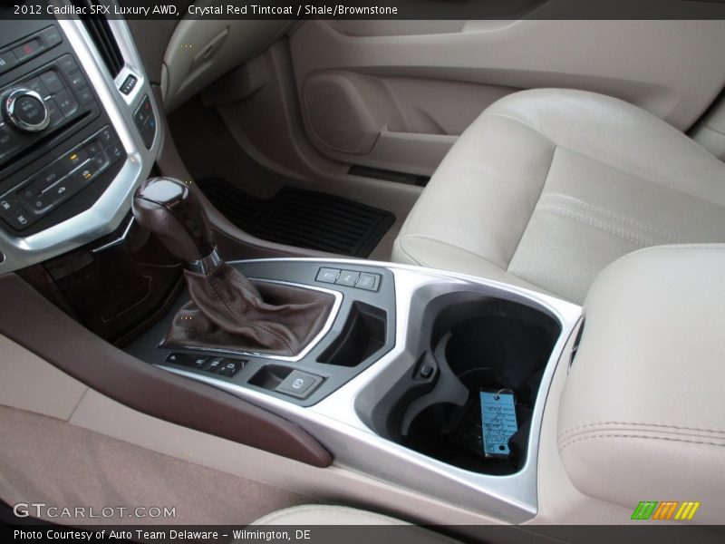 Crystal Red Tintcoat / Shale/Brownstone 2012 Cadillac SRX Luxury AWD