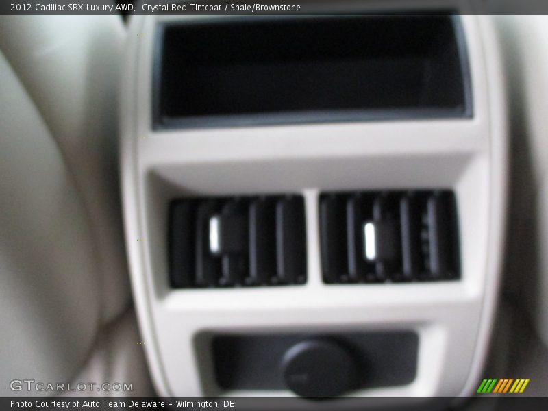 Crystal Red Tintcoat / Shale/Brownstone 2012 Cadillac SRX Luxury AWD