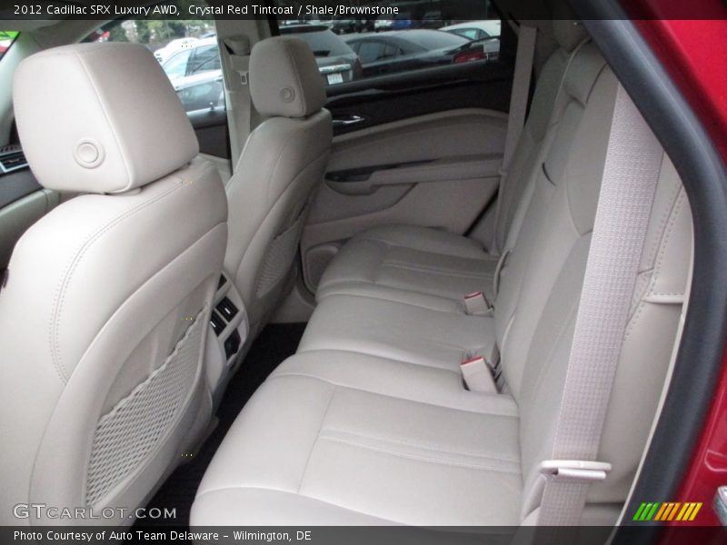 Crystal Red Tintcoat / Shale/Brownstone 2012 Cadillac SRX Luxury AWD