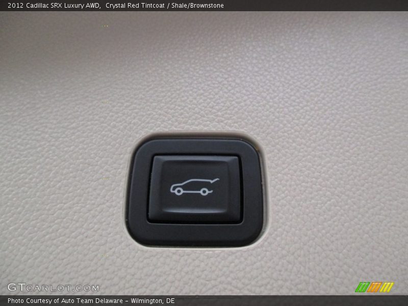 Crystal Red Tintcoat / Shale/Brownstone 2012 Cadillac SRX Luxury AWD