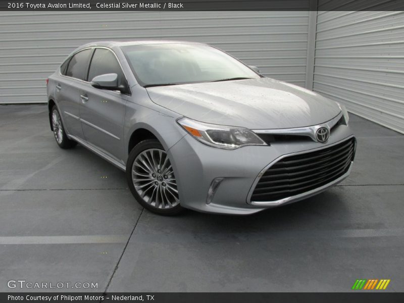 Celestial Silver Metallic / Black 2016 Toyota Avalon Limited