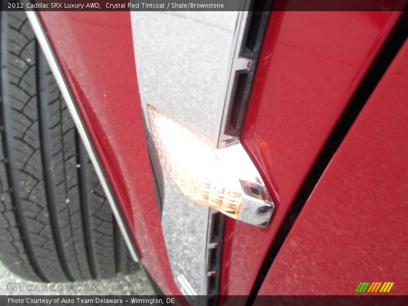 Crystal Red Tintcoat / Shale/Brownstone 2012 Cadillac SRX Luxury AWD