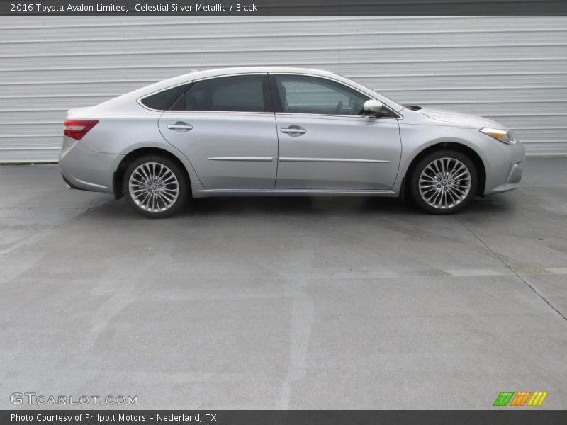 Celestial Silver Metallic / Black 2016 Toyota Avalon Limited
