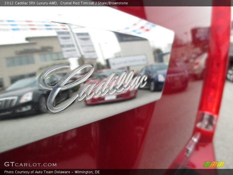 Crystal Red Tintcoat / Shale/Brownstone 2012 Cadillac SRX Luxury AWD