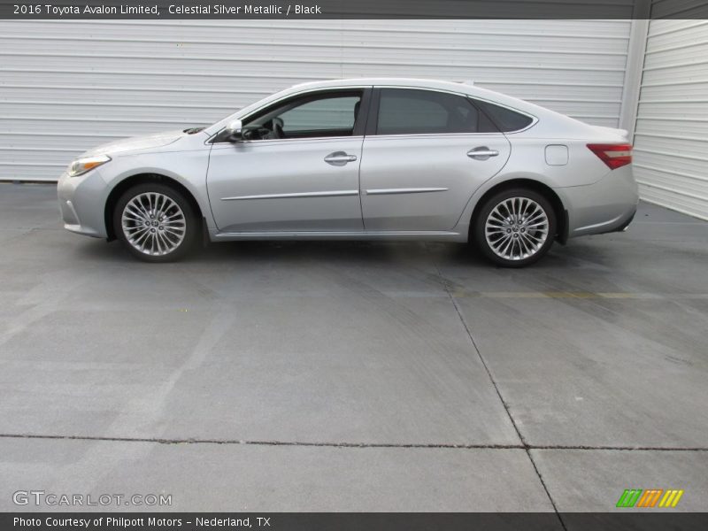 Celestial Silver Metallic / Black 2016 Toyota Avalon Limited