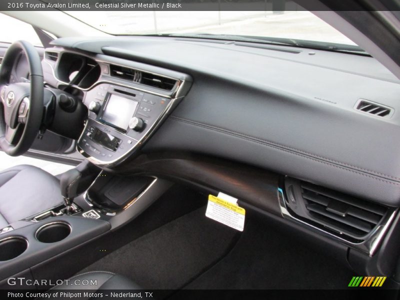Celestial Silver Metallic / Black 2016 Toyota Avalon Limited