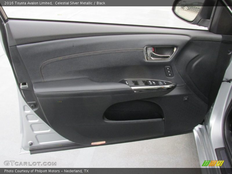 Celestial Silver Metallic / Black 2016 Toyota Avalon Limited