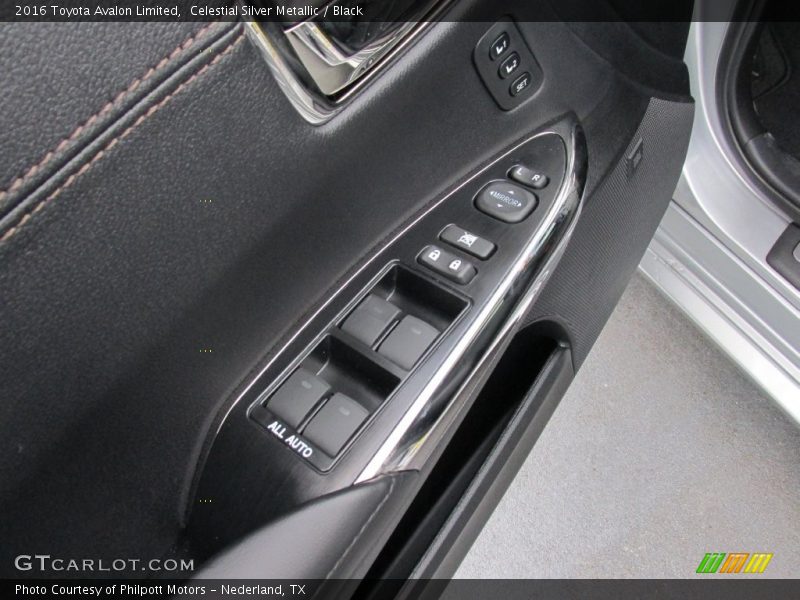Celestial Silver Metallic / Black 2016 Toyota Avalon Limited