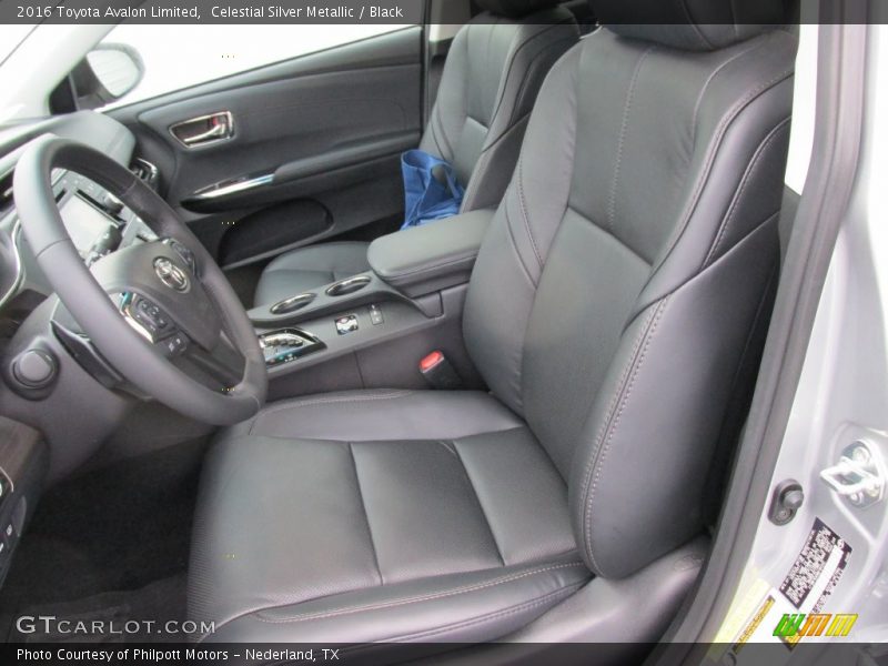 Celestial Silver Metallic / Black 2016 Toyota Avalon Limited