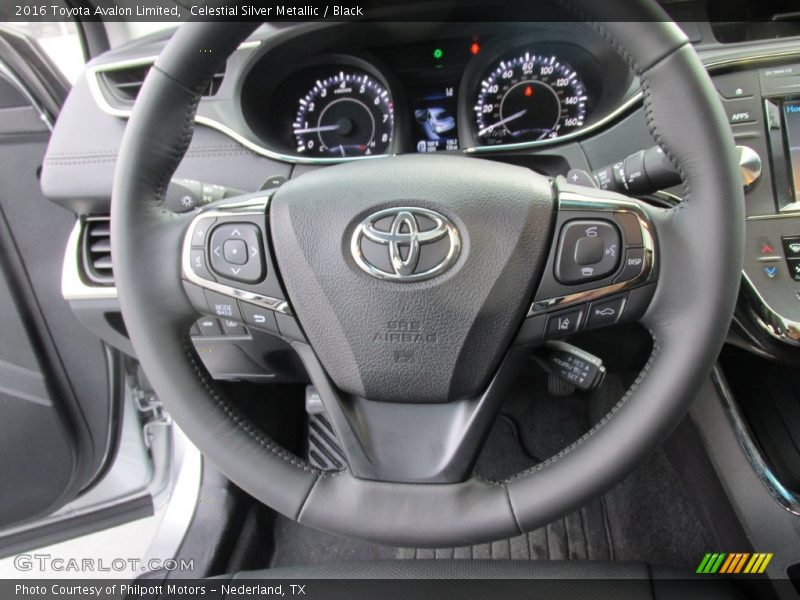 Celestial Silver Metallic / Black 2016 Toyota Avalon Limited